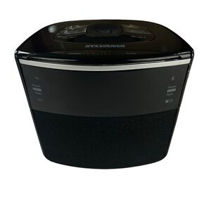 Sylvania Bluetooth Auto Set Clock Radio Dual Alarm‎